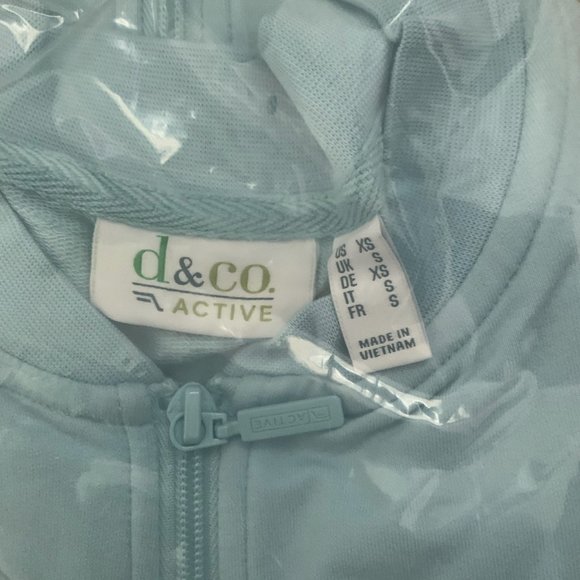 NWT DENIM & CO.‎ ACTIVE BOMBER JACKET XS BLUE CLOUD - Picture 10 of 11